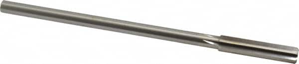 Made in USA - 0.39" High Speed Steel 6 Flute Chucking Reamer - Apex Tool & Supply