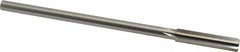 Made in USA - 0.39" High Speed Steel 6 Flute Chucking Reamer - Apex Tool & Supply