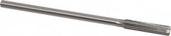 Made in USA - 0.393" High Speed Steel 6 Flute Chucking Reamer - Apex Tool & Supply