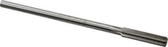 Made in USA - 0.403" High Speed Steel 6 Flute Chucking Reamer - Straight Flute, 0.3105" Straight Shank, 1-3/4" Flute Length, 7" OAL - Apex Tool & Supply