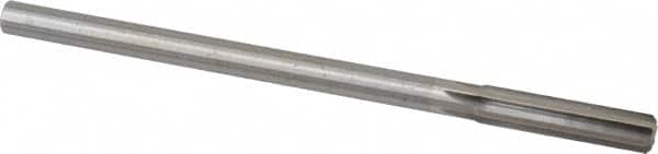 Made in USA - 0.408" High Speed Steel 6 Flute Chucking Reamer - Apex Tool & Supply