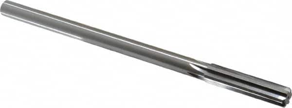 Made in USA - 0.418" High Speed Steel 6 Flute Chucking Reamer - Apex Tool & Supply
