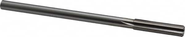 Made in USA - 0.424" High Speed Steel 6 Flute Chucking Reamer - Apex Tool & Supply