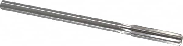 Made in USA - 0.43" High Speed Steel 6 Flute Chucking Reamer - Apex Tool & Supply