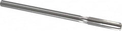 Made in USA - 0.43" High Speed Steel 6 Flute Chucking Reamer - Apex Tool & Supply