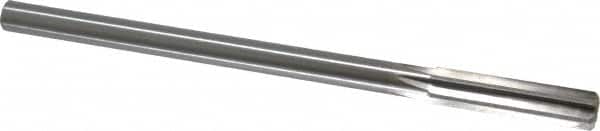 Made in USA - 0.432" High Speed Steel 6 Flute Chucking Reamer - Apex Tool & Supply