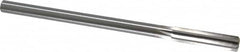Made in USA - 0.432" High Speed Steel 6 Flute Chucking Reamer - Apex Tool & Supply