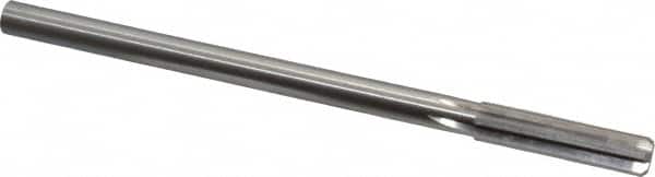 Made in USA - 0.435" High Speed Steel 6 Flute Chucking Reamer - Apex Tool & Supply