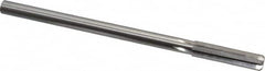 Made in USA - 0.435" High Speed Steel 6 Flute Chucking Reamer - Apex Tool & Supply