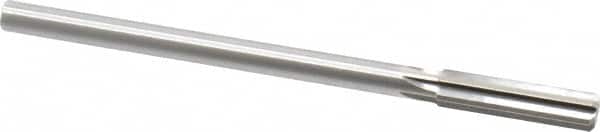 Made in USA - 0.445" High Speed Steel 6 Flute Chucking Reamer - Apex Tool & Supply