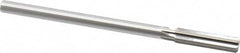 Made in USA - 0.445" High Speed Steel 6 Flute Chucking Reamer - Apex Tool & Supply