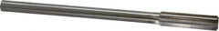 Made in USA - 29/64" High Speed Steel 6 Flute Chucking Reamer - Straight Flute, 0.373" Straight Shank, 1-3/4" Flute Length, 7" OAL - Apex Tool & Supply