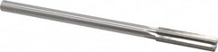 Made in USA - 0.454" High Speed Steel 6 Flute Chucking Reamer - Apex Tool & Supply