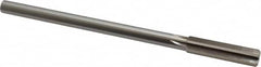 Made in USA - 0.456" High Speed Steel 6 Flute Chucking Reamer - Apex Tool & Supply