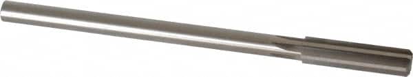 Made in USA - 0.458" High Speed Steel 6 Flute Chucking Reamer - Apex Tool & Supply