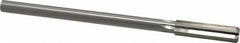 Made in USA - 0.459" High Speed Steel 6 Flute Chucking Reamer - Straight Flute, 0.373" Straight Shank, 1-3/4" Flute Length, 7" OAL - Apex Tool & Supply