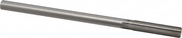 Made in USA - 0.473" High Speed Steel 6 Flute Chucking Reamer - Apex Tool & Supply