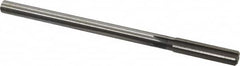 Made in USA - 0.482" High Speed Steel 6 Flute Chucking Reamer - Apex Tool & Supply