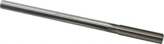 Made in USA - 0.487" High Speed Steel 6 Flute Chucking Reamer - Straight Flute, 0.4355" Straight Shank, 2" Flute Length, 8" OAL - Apex Tool & Supply