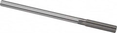 Made in USA - 0.491" High Speed Steel 6 Flute Chucking Reamer - Apex Tool & Supply
