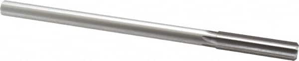Made in USA - 0.492" High Speed Steel 6 Flute Chucking Reamer - Apex Tool & Supply