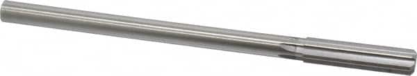 Made in USA - 0.493" High Speed Steel 6 Flute Chucking Reamer - Apex Tool & Supply