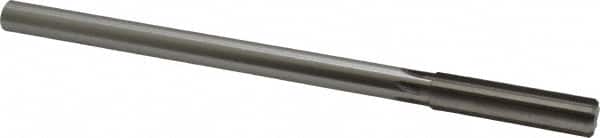 Made in USA - 0.496" High Speed Steel 6 Flute Chucking Reamer - Apex Tool & Supply