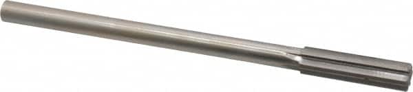 Made in USA - 0.532" High Speed Steel Chucking Reamer - Apex Tool & Supply