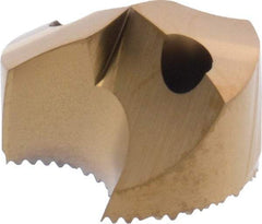 Seco - Series SD100, 22.23mm Diam 140° Replaceable Drill Tip - Carbide, TiAlN Finish, Through Coolant - Apex Tool & Supply