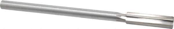 Made in USA - 0.55" High Speed Steel Chucking Reamer - Straight Flute, Straight Shank - Apex Tool & Supply