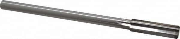Made in USA - 0.552" High Speed Steel Chucking Reamer - Apex Tool & Supply