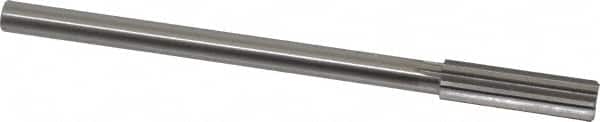 Made in USA - 0.564" High Speed Steel 8 Flute Chucking Reamer - Apex Tool & Supply
