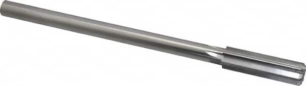 Made in USA - 0.577" High Speed Steel Chucking Reamer - Apex Tool & Supply