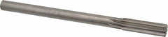 Made in USA - 0.655" High Speed Steel Chucking Reamer - Straight Flute, Straight Shank - Apex Tool & Supply