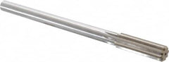 Made in USA - 0.668" High Speed Steel Chucking Reamer - Apex Tool & Supply