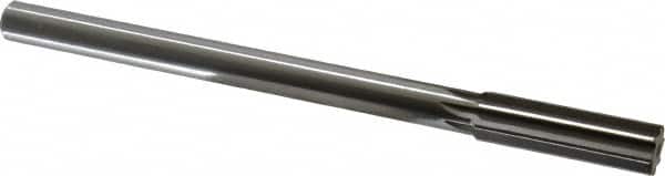 Made in USA - 0.673" High Speed Steel Chucking Reamer - Apex Tool & Supply