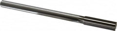 Made in USA - 0.673" High Speed Steel Chucking Reamer - Apex Tool & Supply