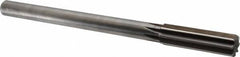 Made in USA - 0.733" High Speed Steel Chucking Reamer - Apex Tool & Supply