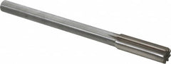 Made in USA - 0.767" High Speed Steel Chucking Reamer - Apex Tool & Supply