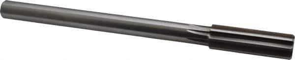 Made in USA - 0.806" High Speed Steel Chucking Reamer - Straight Flute, Straight Shank - Apex Tool & Supply