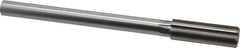Made in USA - 0.811" High Speed Steel 8 Flute Chucking Reamer - Straight Flute, 5/8" Straight Shank, 2-1/2" Flute Length, 9-1/2" OAL - Apex Tool & Supply