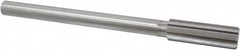 Made in USA - 0.814" High Speed Steel 8 Flute Chucking Reamer - Apex Tool & Supply
