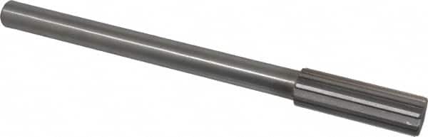 Made in USA - 0.842" High Speed Steel Chucking Reamer - Apex Tool & Supply