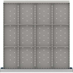 LISTA - 12-Compartment Drawer Divider Layout for 3.15" High Drawers - Apex Tool & Supply