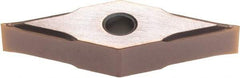 Sumitomo - VNGG330 ESU Grade AC520U Carbide Turning Insert - TiAlN/AlCrN Finish, 35° Diamond, 3/8" Inscr Circle, 3/16" Thick, 0.0039" Corner Radius - Apex Tool & Supply
