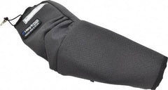 HexArmor - Size L, Gray/Black SuperFabric Cut & Puncture Resistant Sleeve - 19" Long Sleeve, Cut Resistance Level 5, Made with Thumb Hole - Apex Tool & Supply