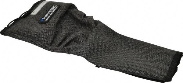 HexArmor - Size S, Gray/Black SuperFabric Cut & Puncture Resistant Sleeve - 19" Long Sleeve, Cut Resistance Level 5, Made with Thumb Hole - Apex Tool & Supply