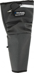 HexArmor - Size XL, Gray/Black SuperFabric Cut & Puncture Resistant Sleeve - 19" Long Sleeve, Cut Resistance Level 5, Made with Thumb Hole - Apex Tool & Supply