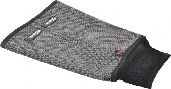 HexArmor - Size 2XL, Gray/Black SuperFabric Cut & Puncture Resistant Sleeve - 9" Long Sleeve, Cut Resistance Level 5, Made with Thumb Hole - Apex Tool & Supply