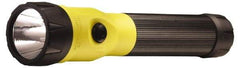 Streamlight - White LED Bulb, 385 Lumens, Industrial/Tactical Flashlight - Yellow Plastic Body, 1 C NiMH Battery Included - Apex Tool & Supply